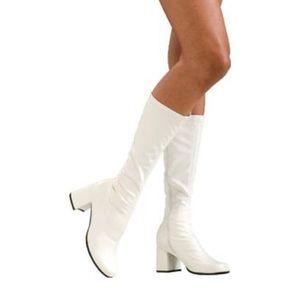 White Go-Go Boots